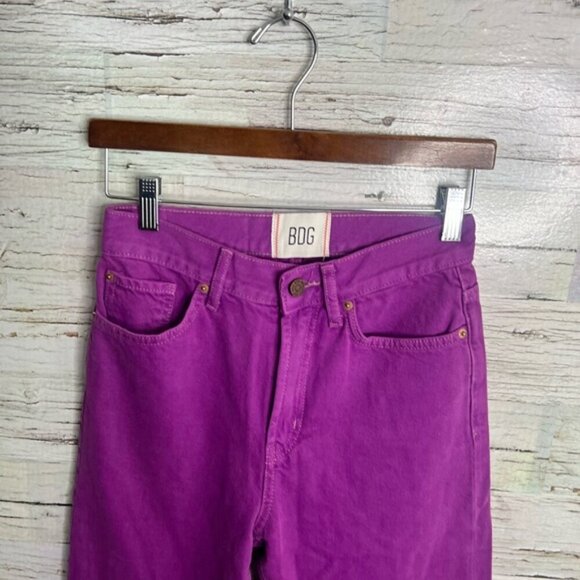 Urban Outfitters BDG Jean High Waisted Cowboy Purple Size 26 - Picture 3 of 8